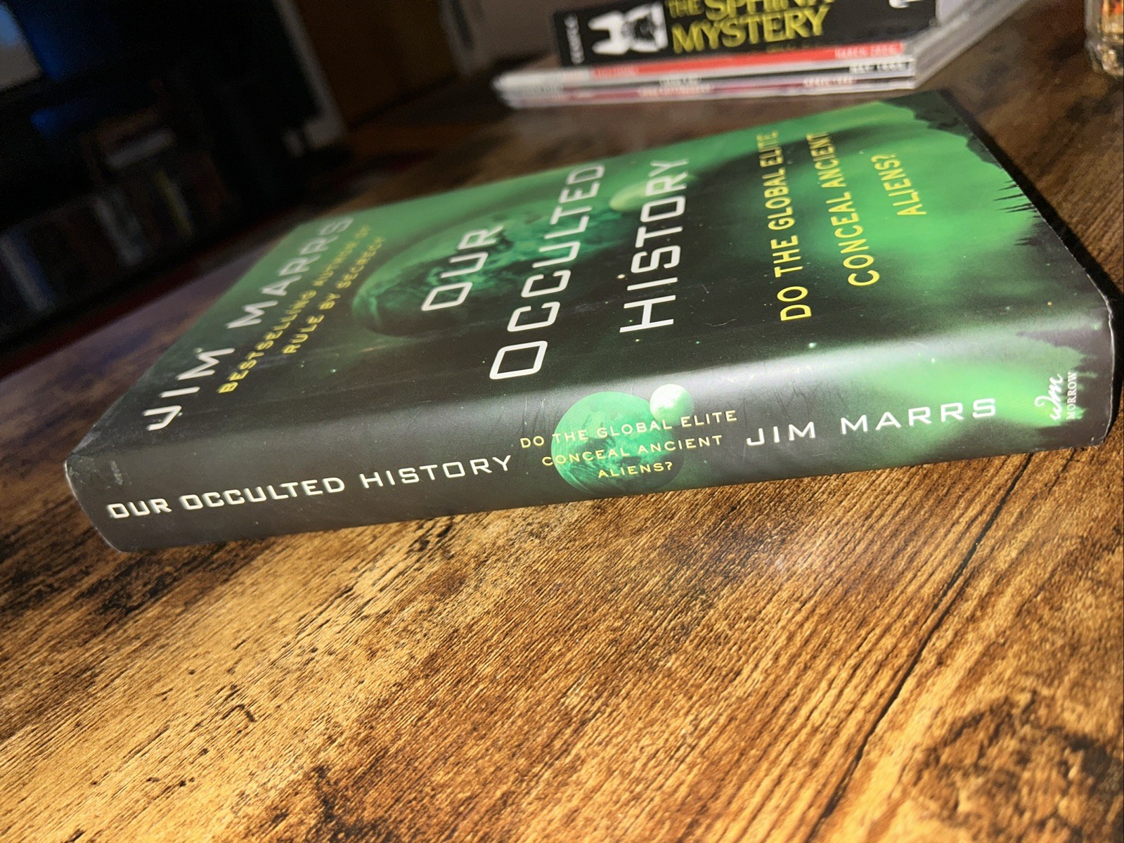 Our Occulted History :Global Elite Conceal Ancient Aliens?-Jim Marrs(hardcover)