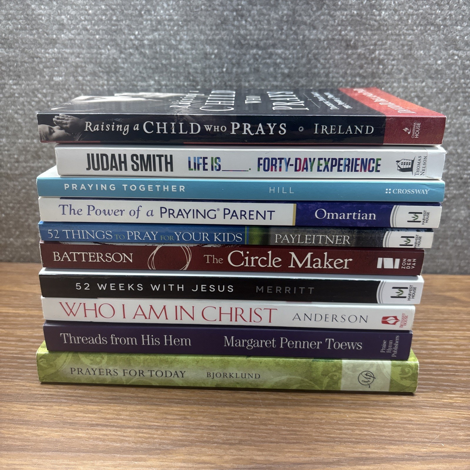 10 Christian Inspirational Books Lot Prayer Faith Devotion Spiritual Growth