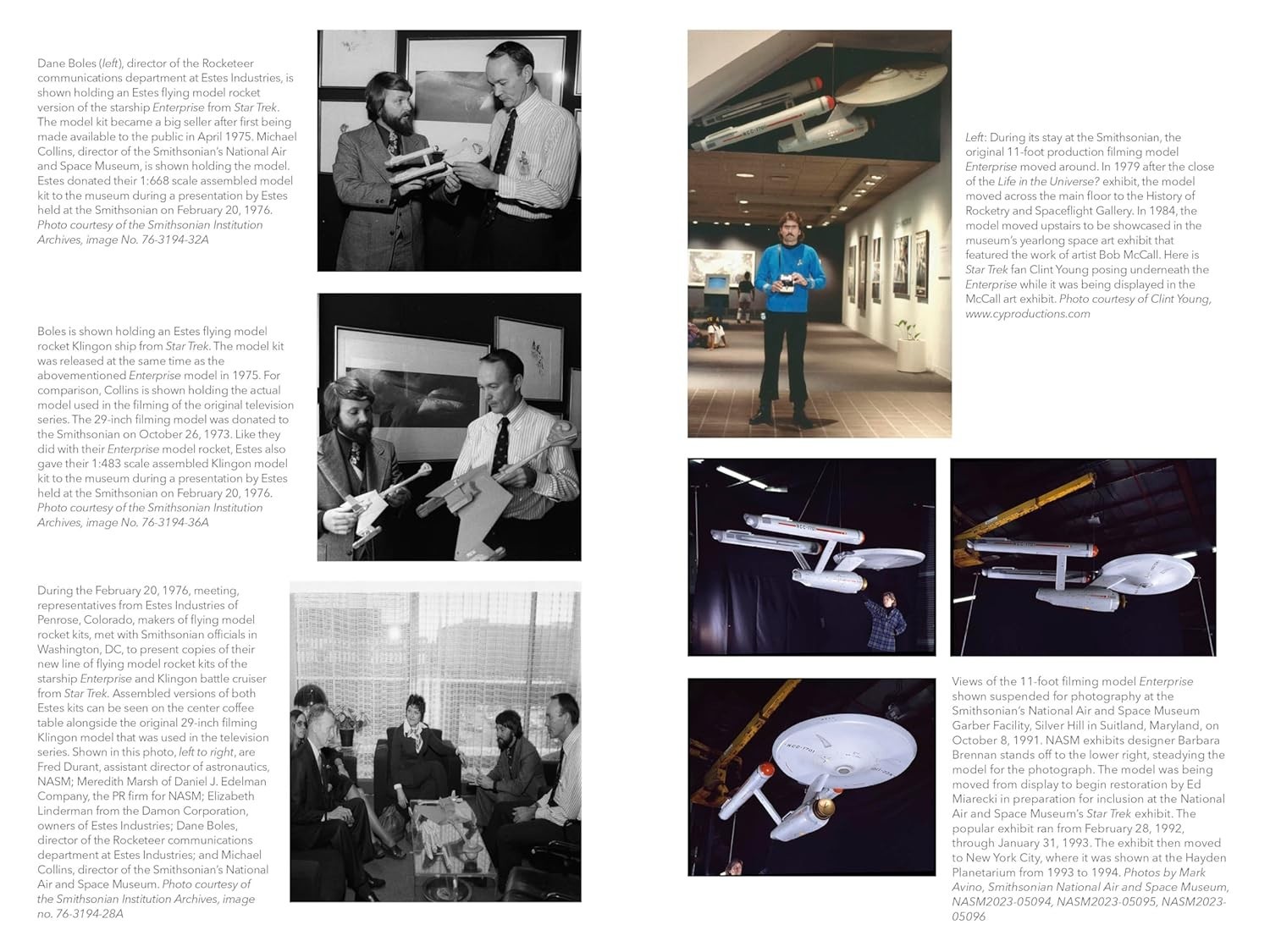 INSPIRED ENTERPRISE – BRAND NEW HARD BOUND STAR TREK BOOK SIGNED BY AUTHOR !!