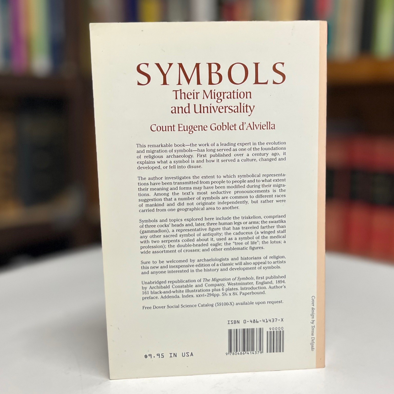 Symbols Their Migration Universality Goblet d’Alviella 2000 Dover Edition