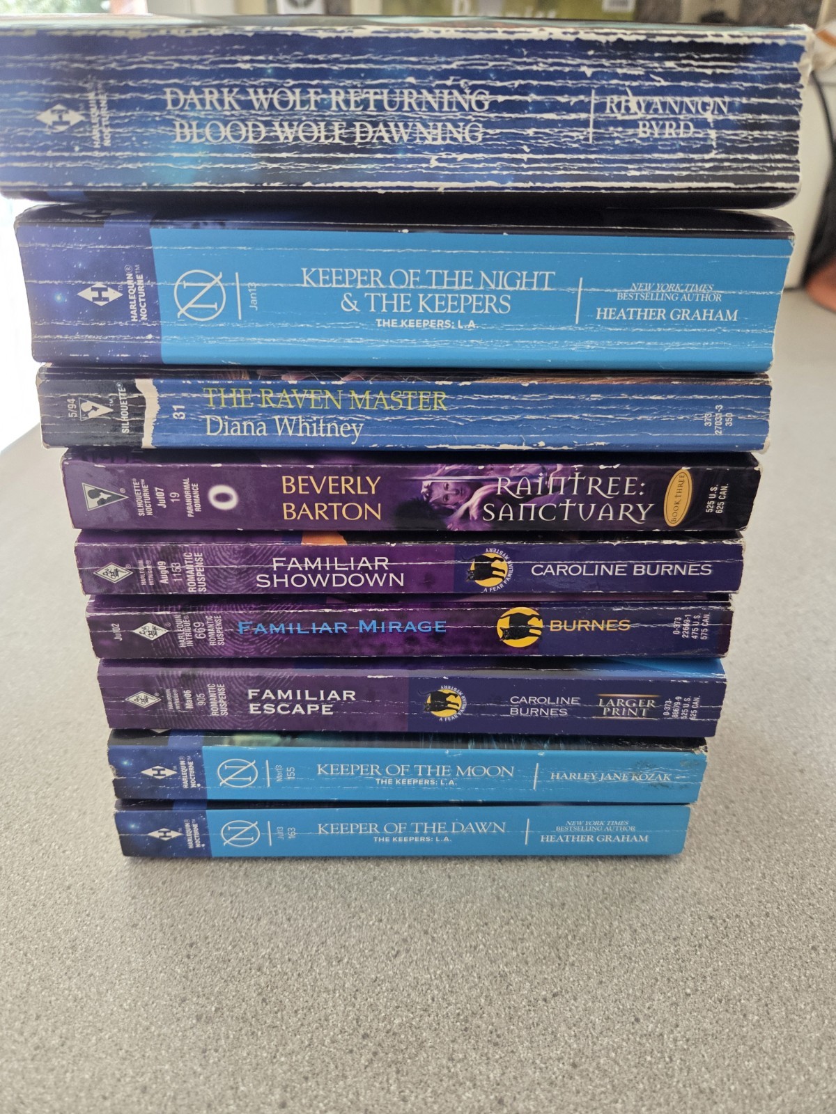 Harlequin Paranormal Romance PB Lot 9 books/11 Stories (2- 2 -in-1)