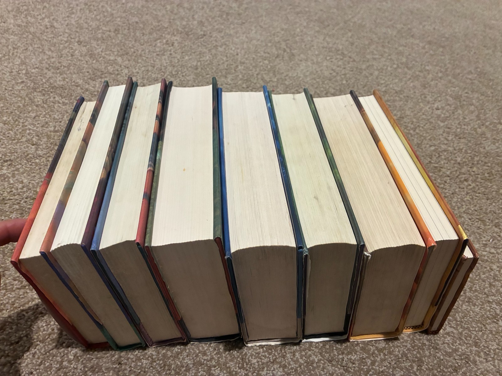 Harry Potter – Complete 7-Book HC Series Set w/ 2 Bonus Books – Rowling – RARE!