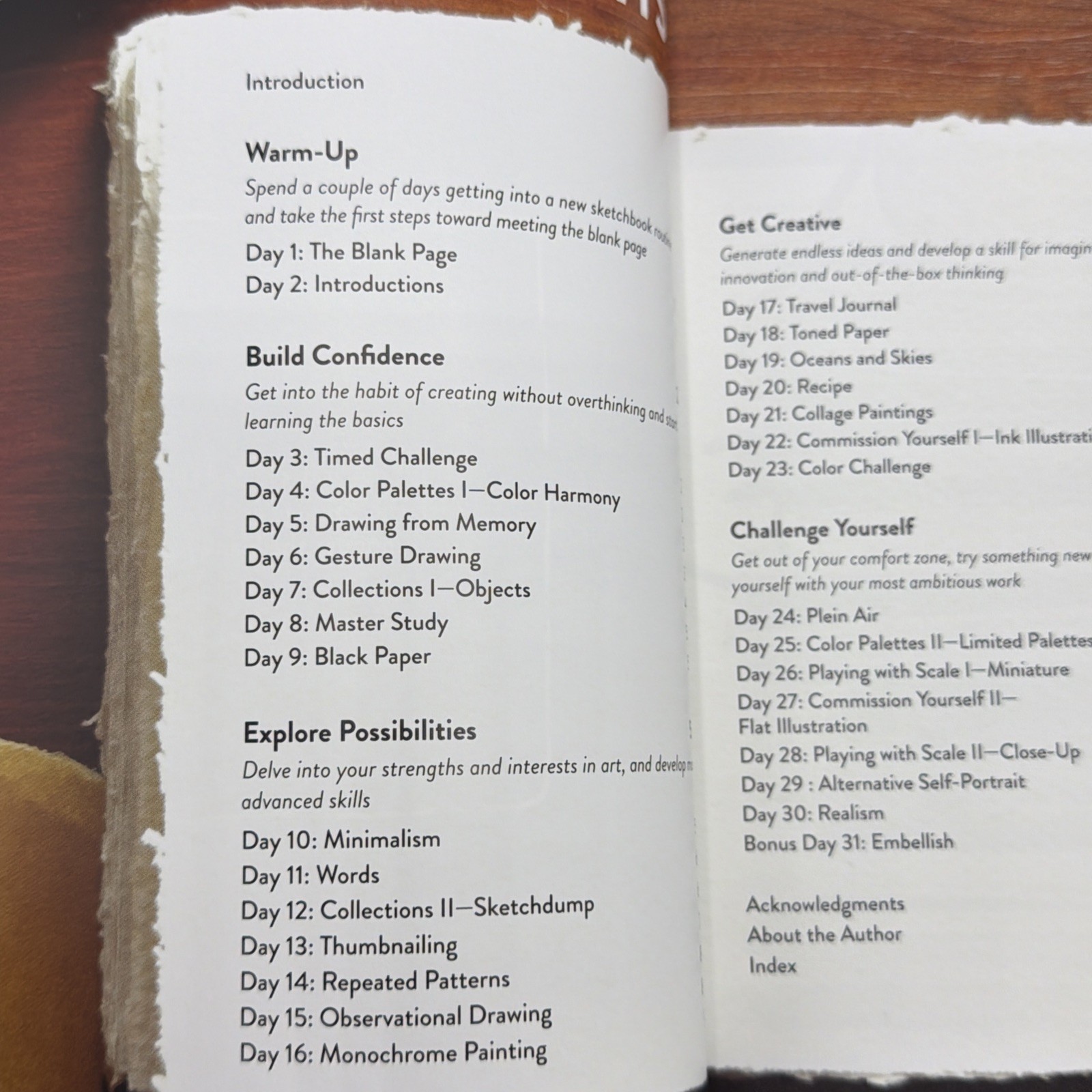 The 30-Day Sketchbook Project: Daily Exercises and Prompts to Fill Pages,: Used