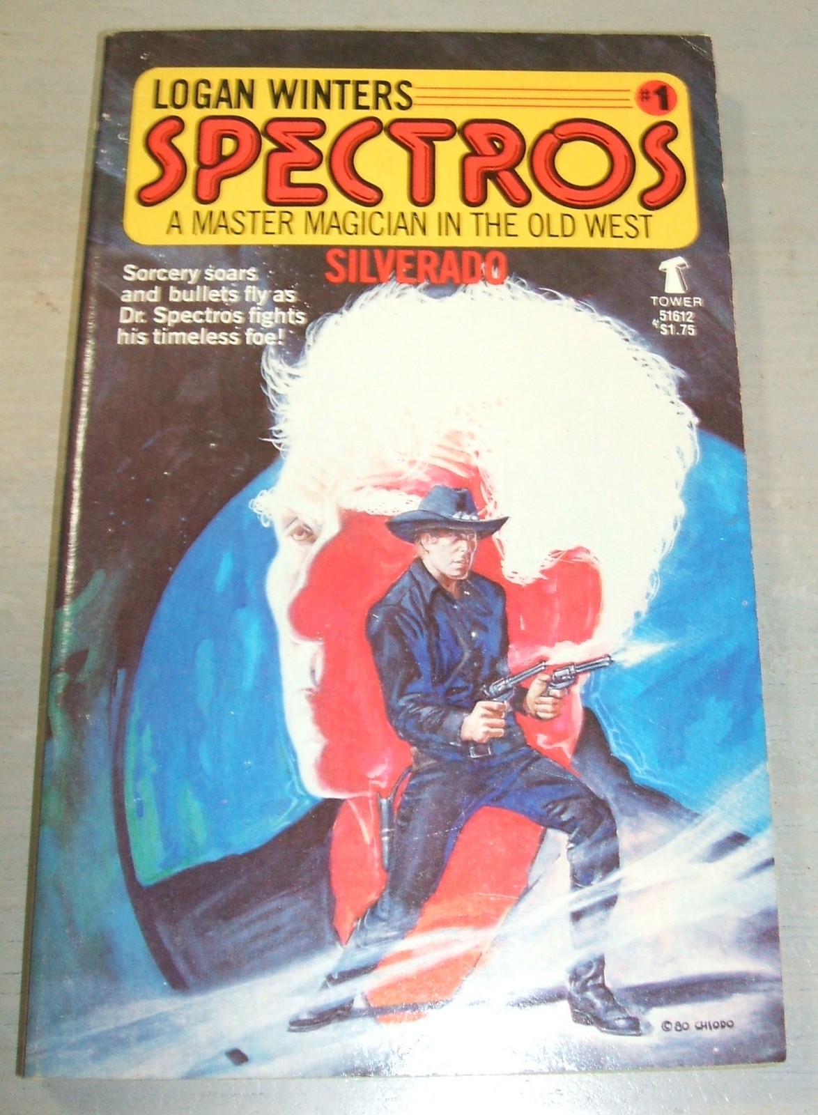 Silverado book #1 in the Spectros Series by Logan Winters 1981 1st Fine unread