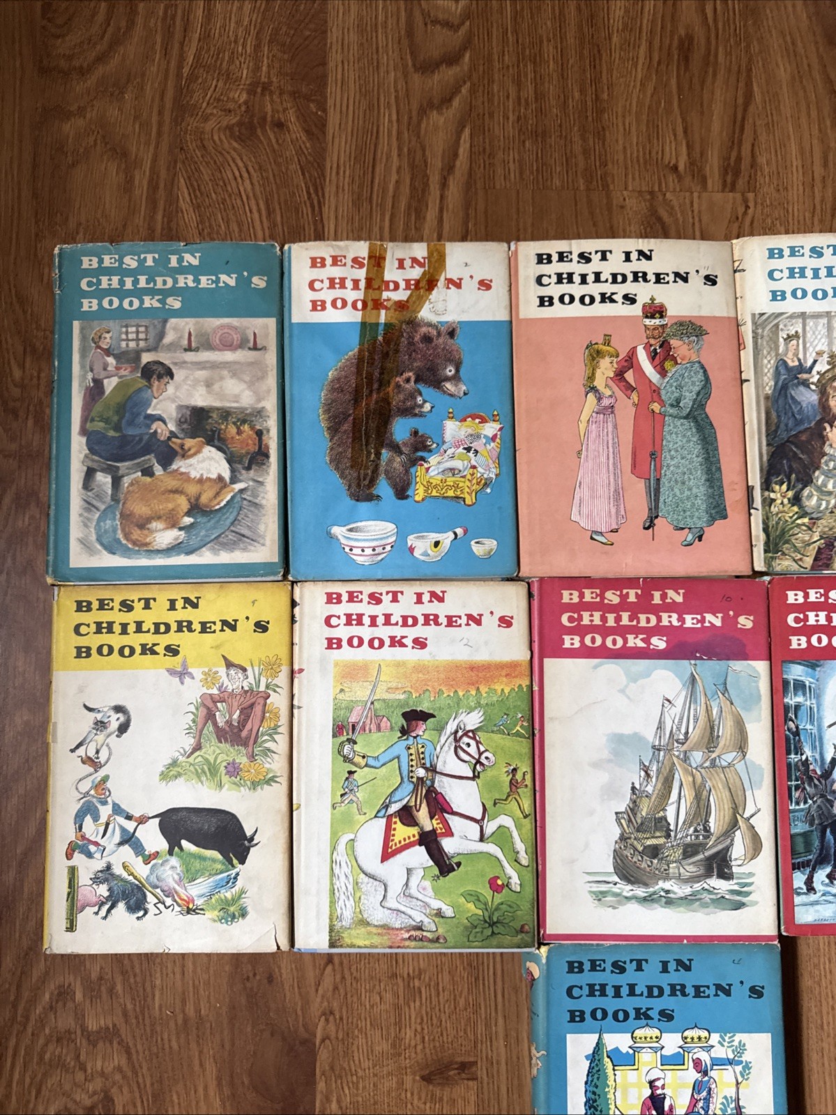Lot Of 11 Best in Children’s Books Hardback w DJ