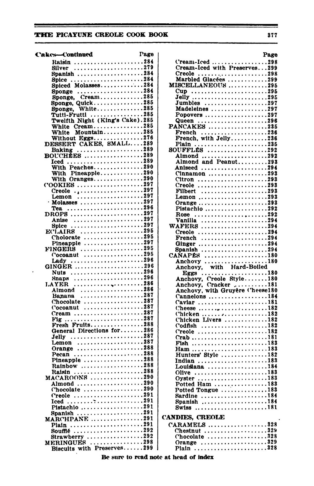 1922 The Picayune Creole Vintage Cook Book 404 Pages