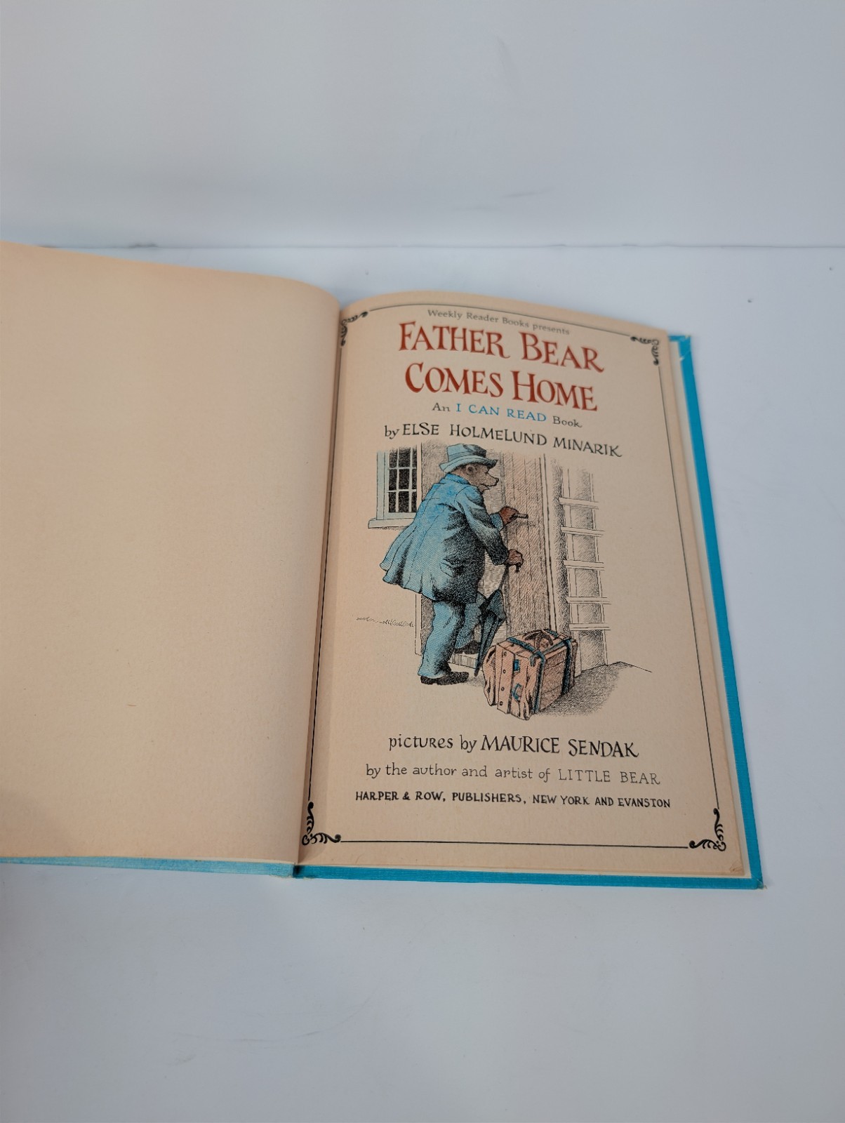 1959︱Father Bear Comes Home︱Vintage︱Maurice Sendak︱Else Minarik︱MCM︱Hardback