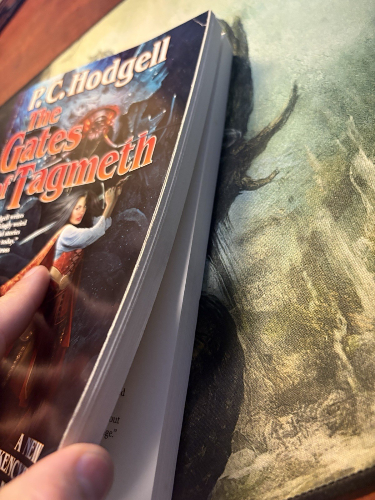 P. C. Hodgell The Gates of Tagmeth Kencyrath Paperback Baen 2017 1st Ed