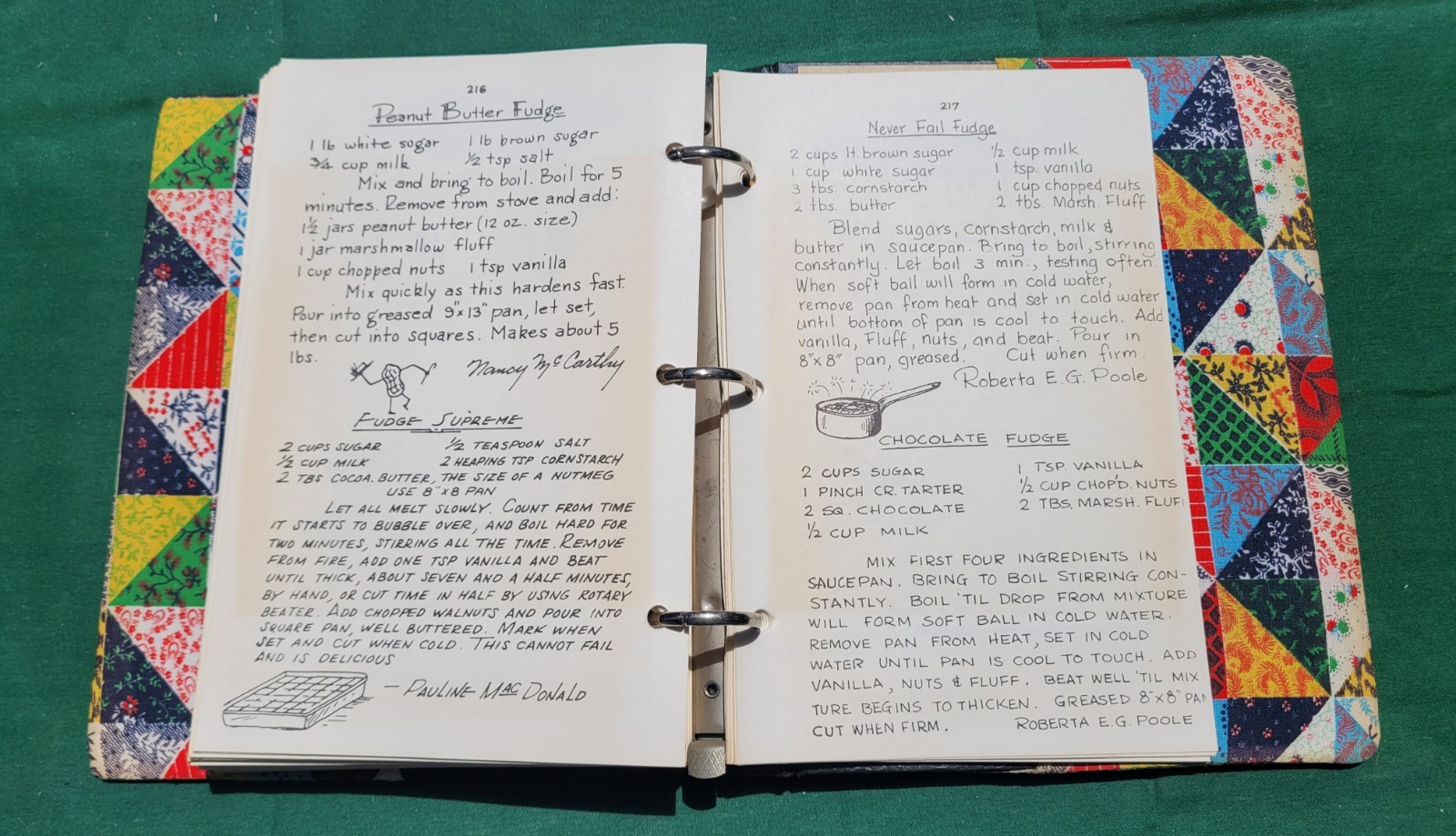 Rare Vintage Great Island Cookbook Paster Donald Silva Milford NH 244 Pages