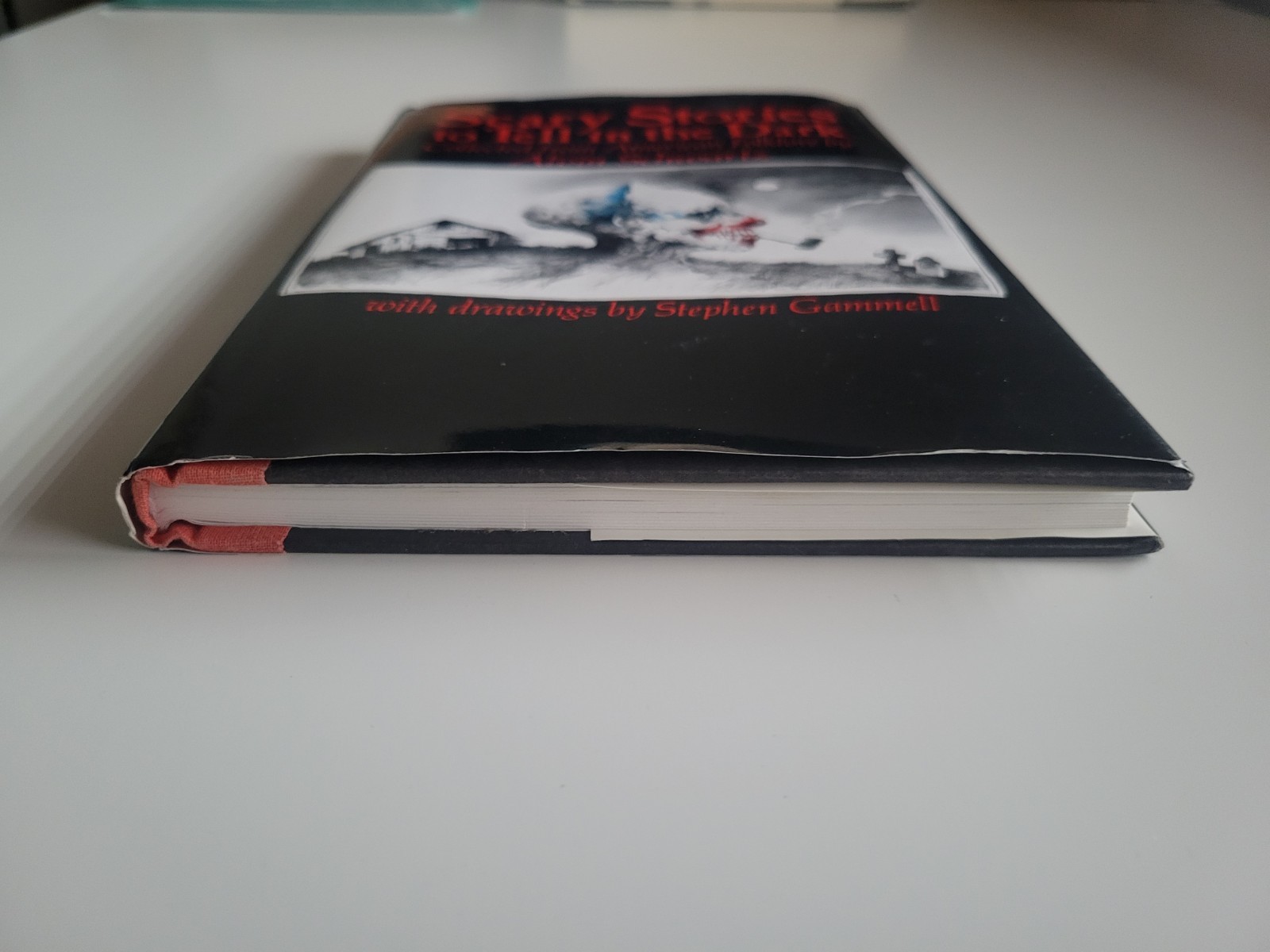 1981 1ST EDITION HARDCOVER SCARY STORIES TO TELL IN THE DARK ALVIN SCHWARTZ VG