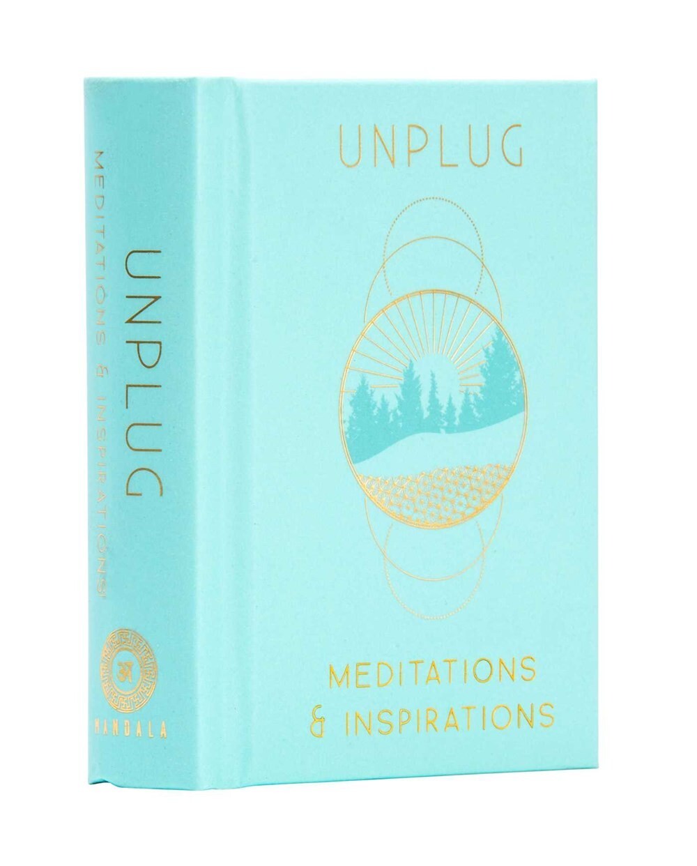 new 2022 Unplug Mini Book Meditations and Inspirations, hardcover 256 pages