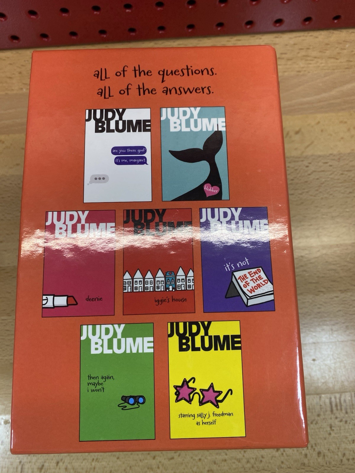 Judy Blume Essentials (Boxed Set) : Are You There God? It’s Me NEW OPEN BOX
