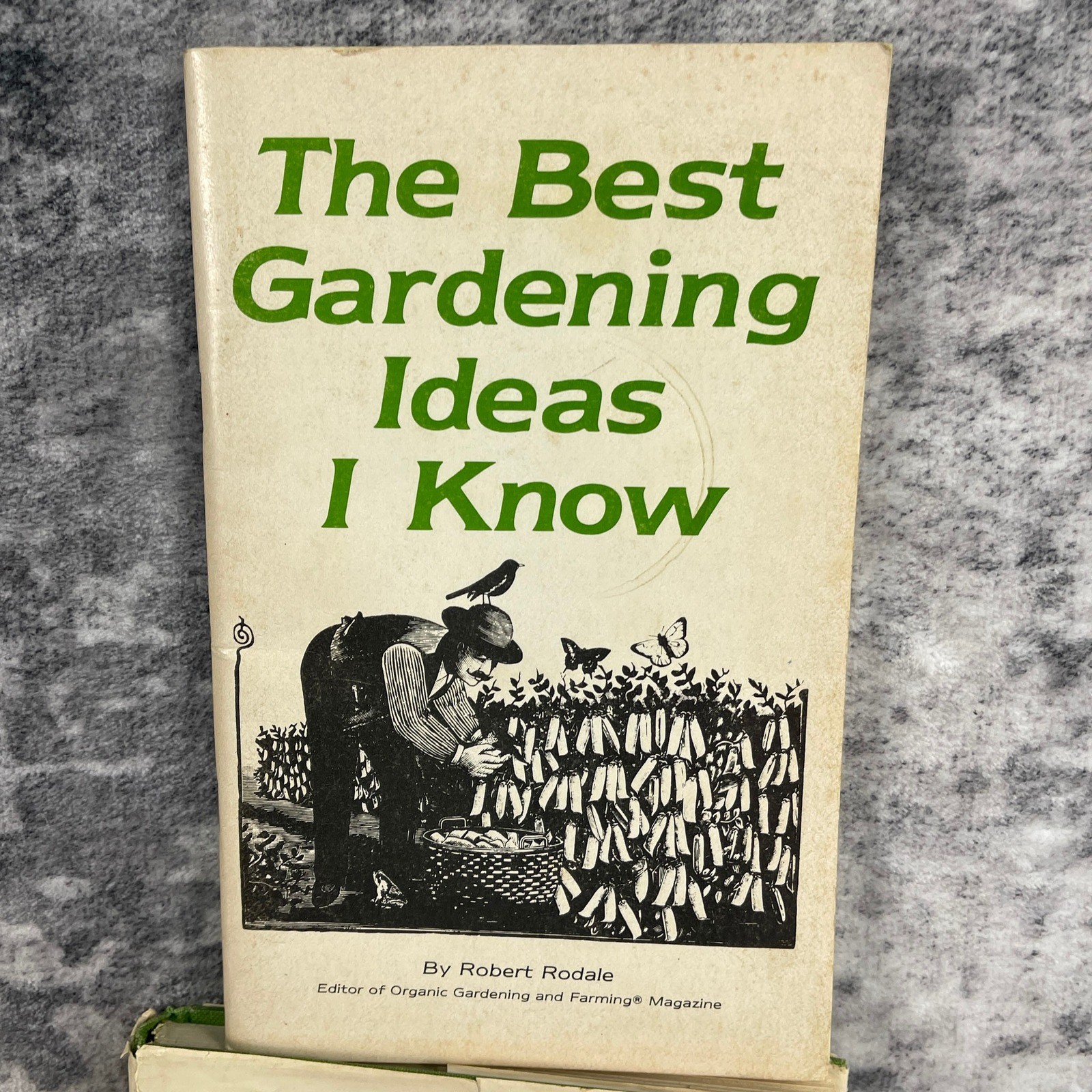 Lot of 7 Vintage Gardening & Greenhouse Books Rodale Organic Soils Master Tips
