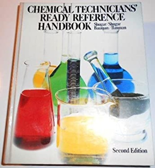 Chemical Technicians’ Ready Reference Handbook Hardcover