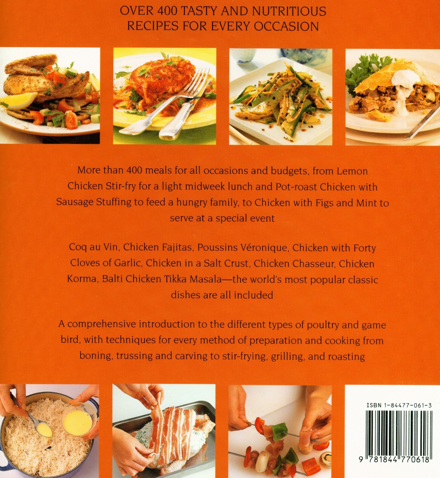 The Ultimate Chicken Cookbook – 400 Recipes Full Color – 512 Pages – Simona Hill