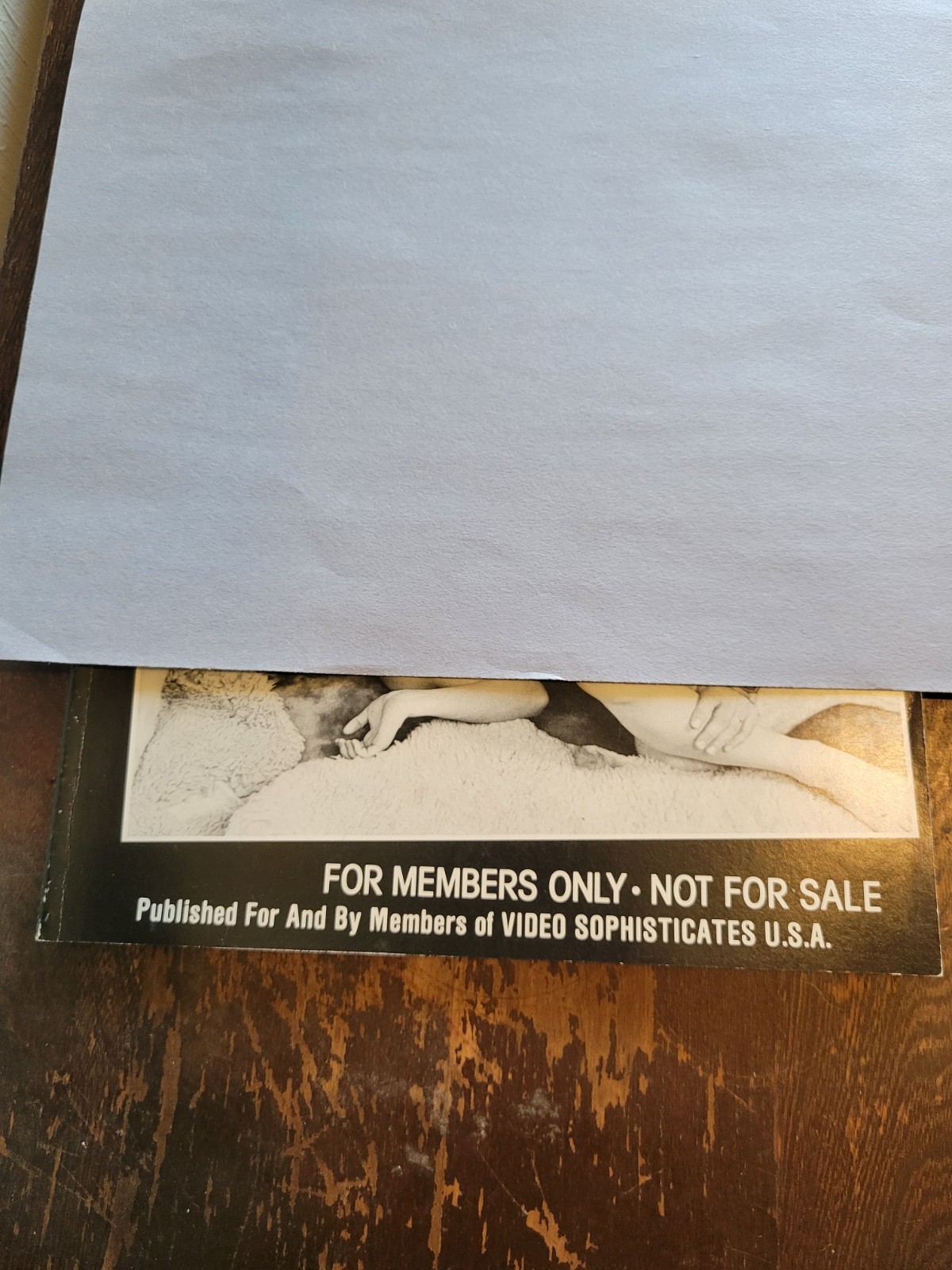 Video Sophisticates Photo Album – MPN Does Not Apply