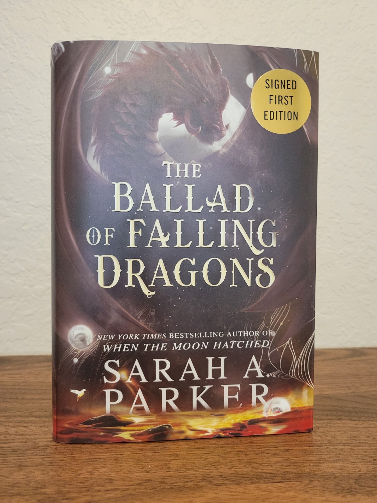 *Signed* The Ballad Of Falling Dragons by Sarah A. Parker – B&N Deluxe Edition