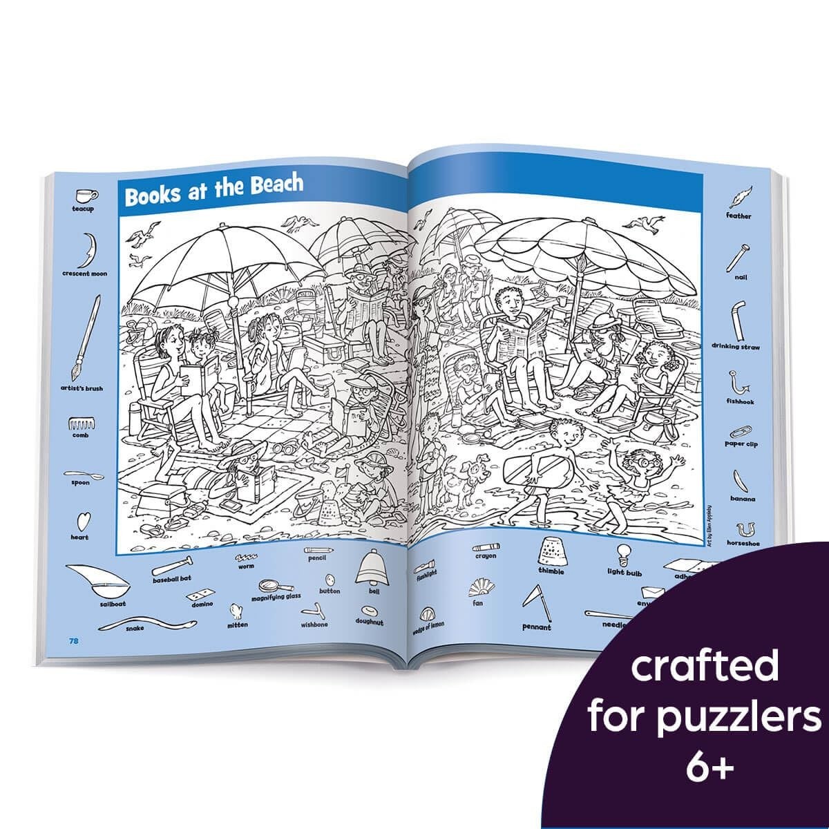 Funny Seek and Find Challenges for Kids: Jumbo Hidden Pictures Book 256 Pages