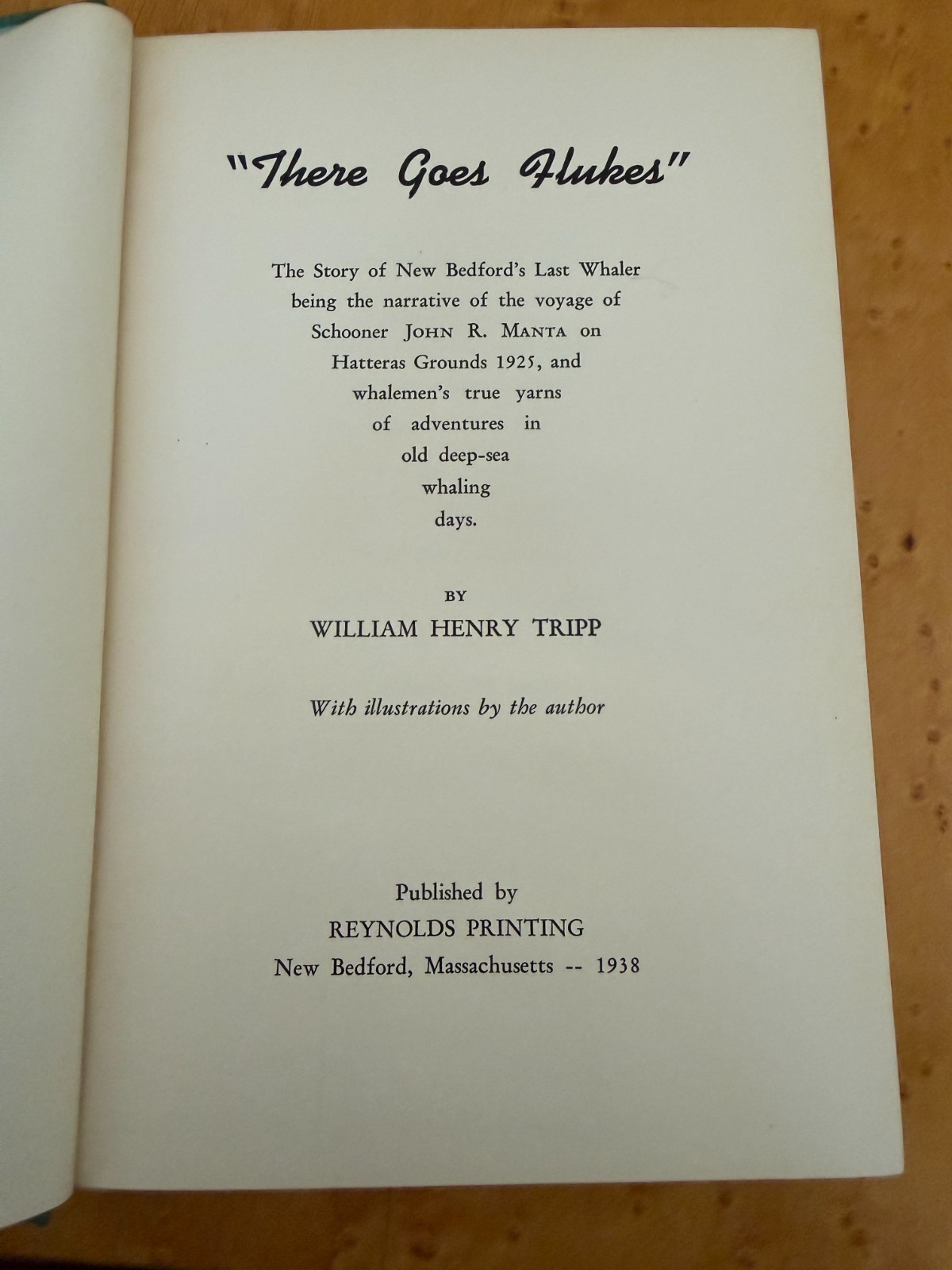 Six Whaling Adventures, Early 20th Century Books–All First Editions