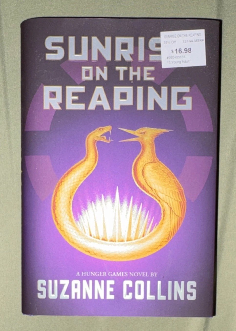 Sunrise on the Reaping by Suzanne Collins Hardcover Hunger Games YA Dust Jacket