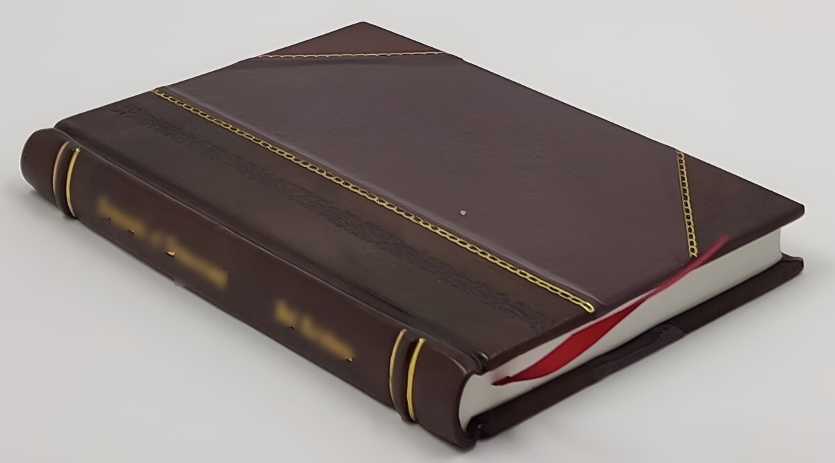 Family register of Gerret Van Sweringen and descendants 1906 b [Leather Crafted]