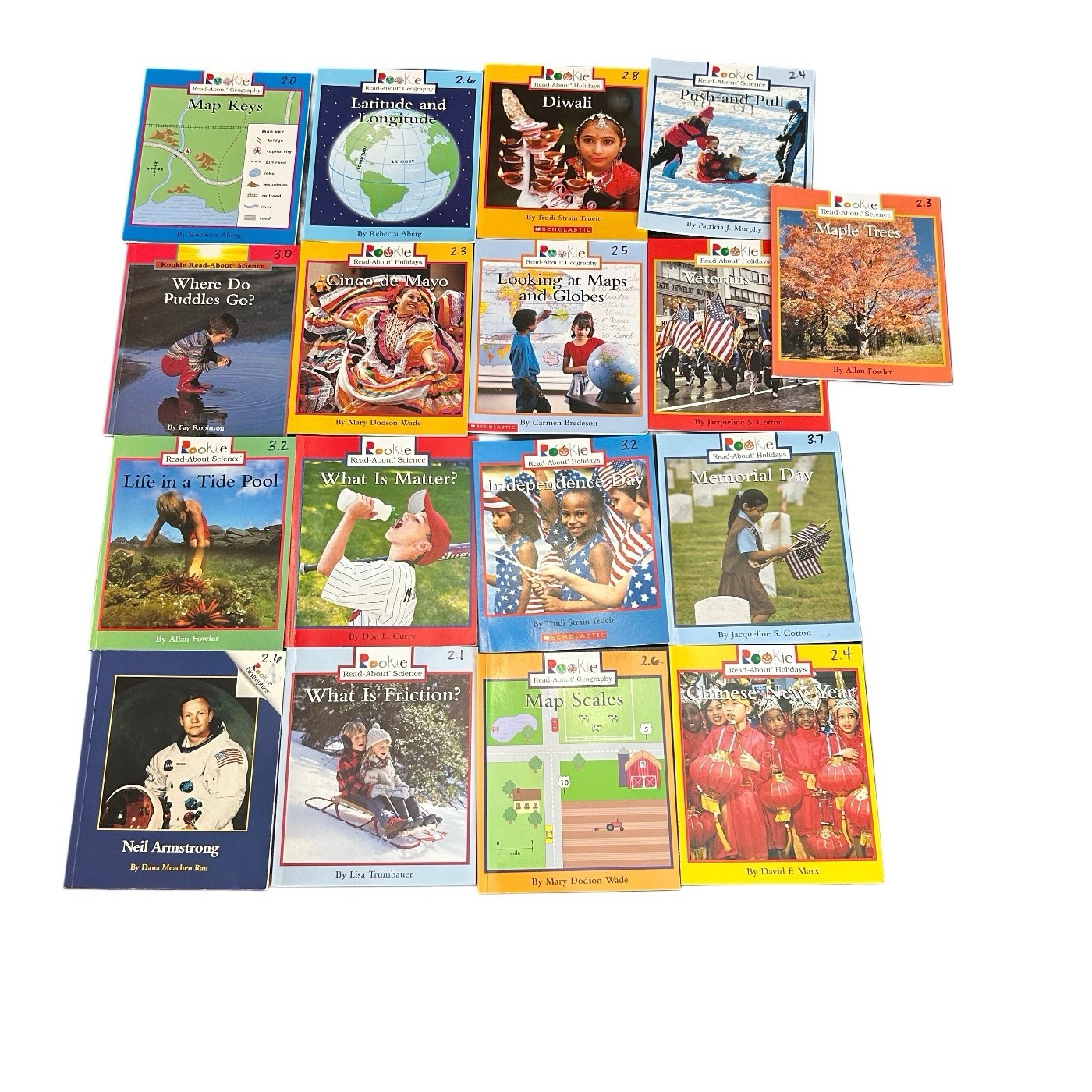 Educational Books Lot Of 50, Grades 2-3 Reading Levels Houston Mifflin