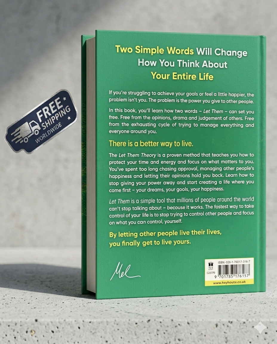 The Let Them Theory: A Life-Changing Tool That, Mel Robbins 2024, Paperback Book