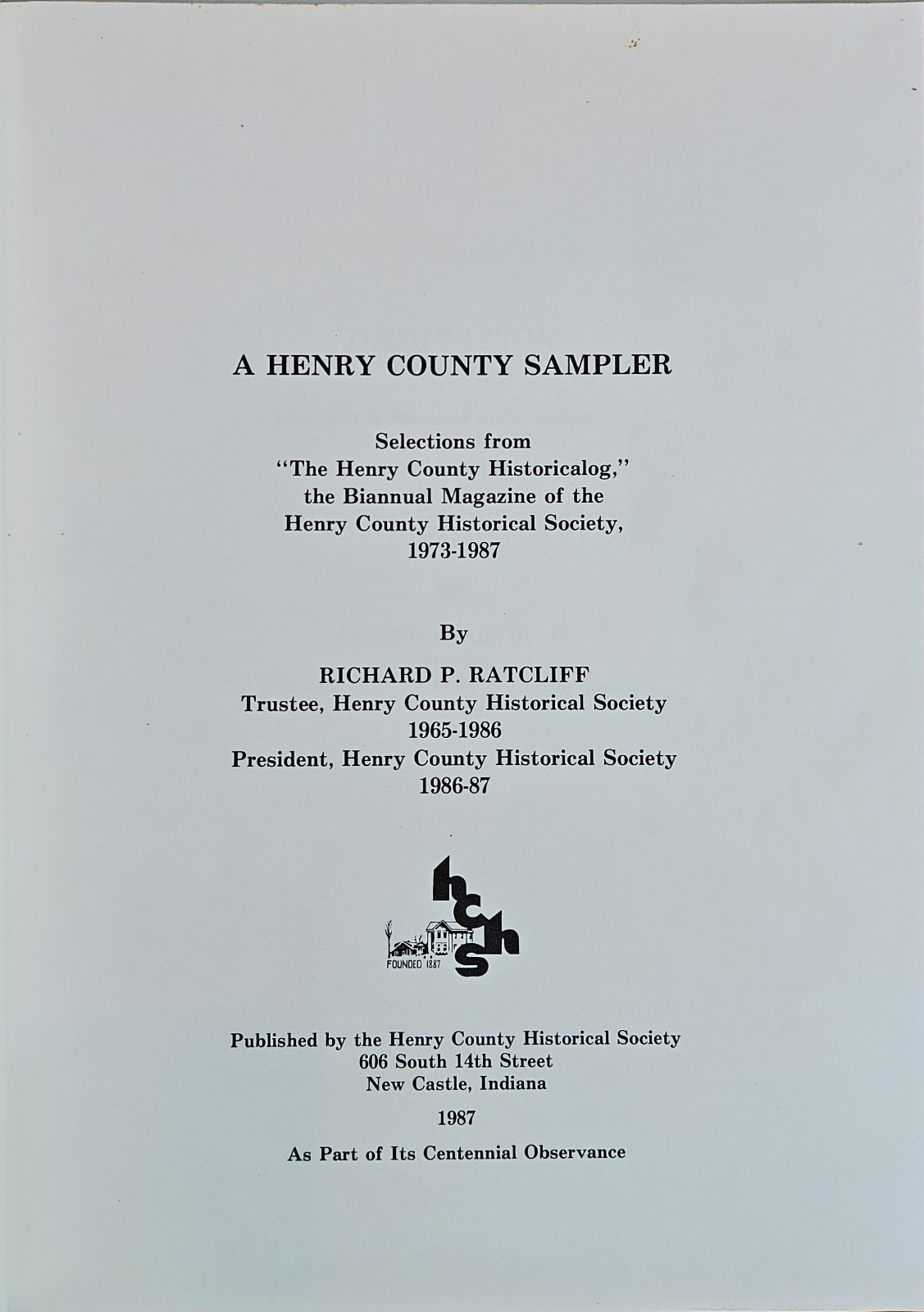 A Henry County Sampler by Ratcliff Abbeville Dothan Alabama History Genealogy