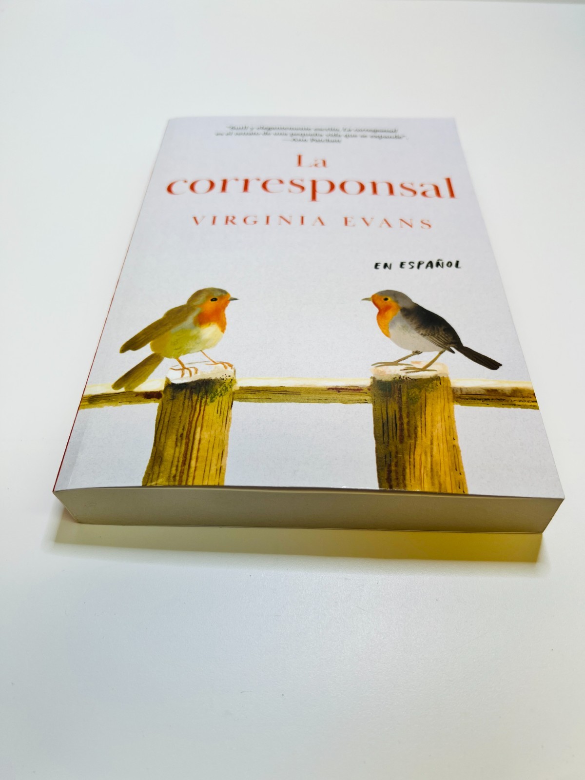 La Corresponsal by Virginia Evans (IN SPANISH – EN ESPANOL)