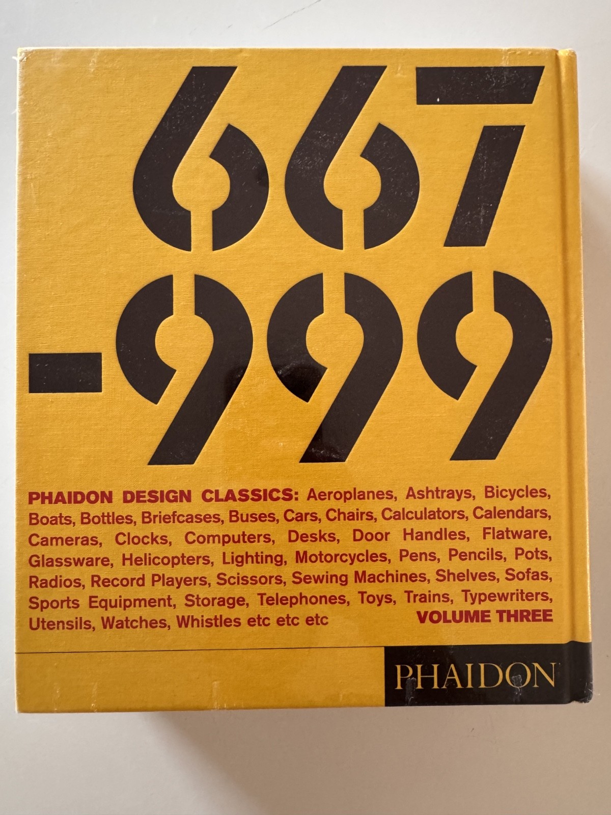 Phaidon Design Classics Complete 3 Volume Set 999 Objects Hardcover Industrial
