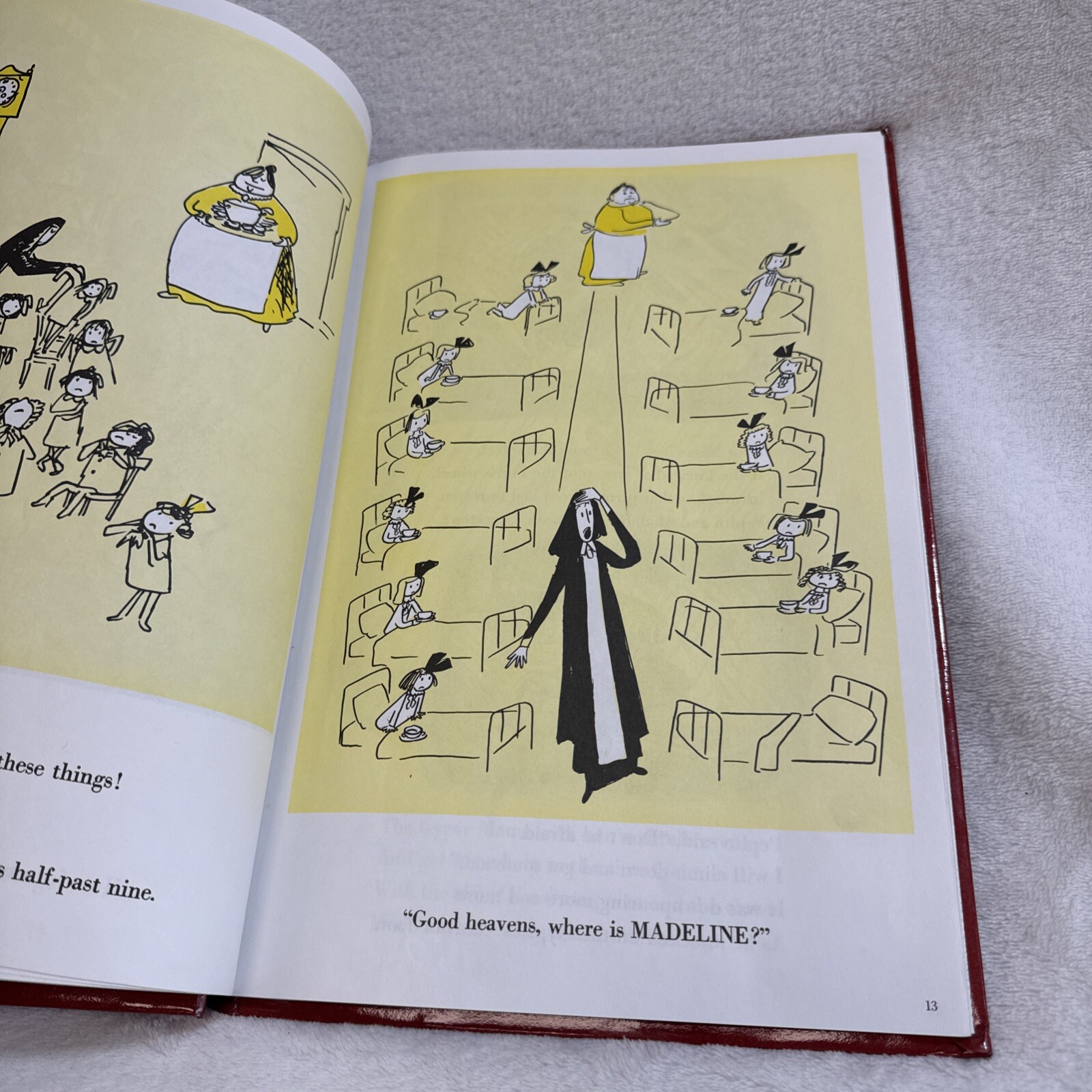 Madeline And The Gypsies Ludwig Bemelmans 1987 Childrens Hardcover BOOK 12.25×9