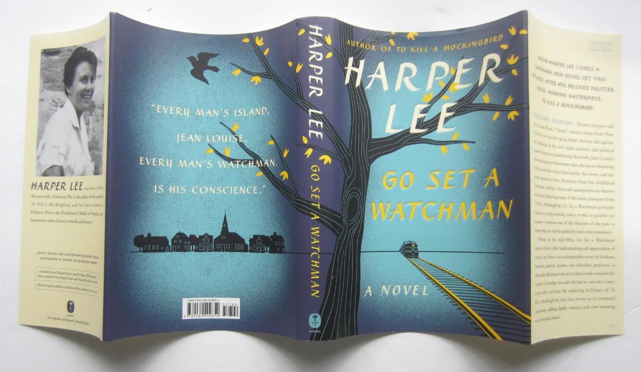 GO SET A WATCHMAN ~ Harper Lee ~ HBDJ Sequel To Kill A Mockingbird Book