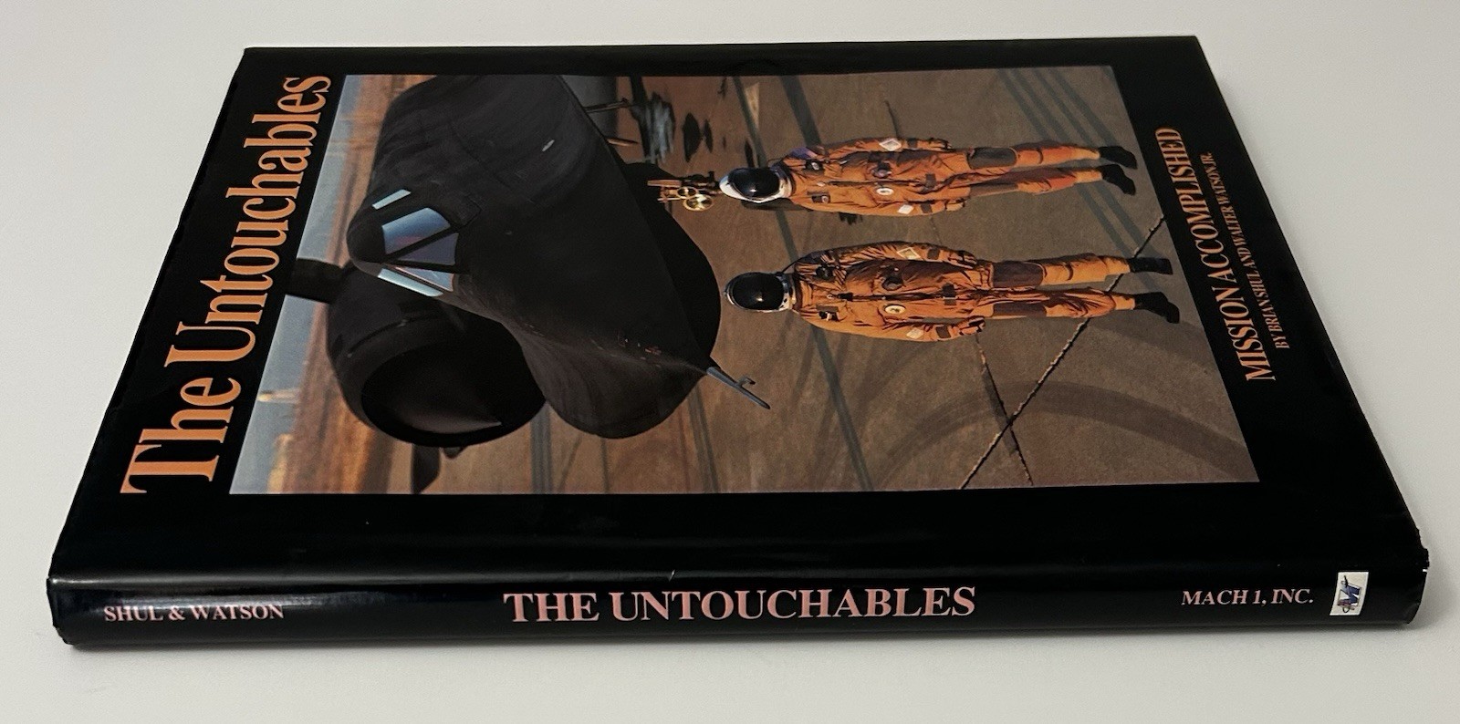 SIGNED The Untouchables by Shul & Watson Jr. (1993, Hardcover, First Printing)