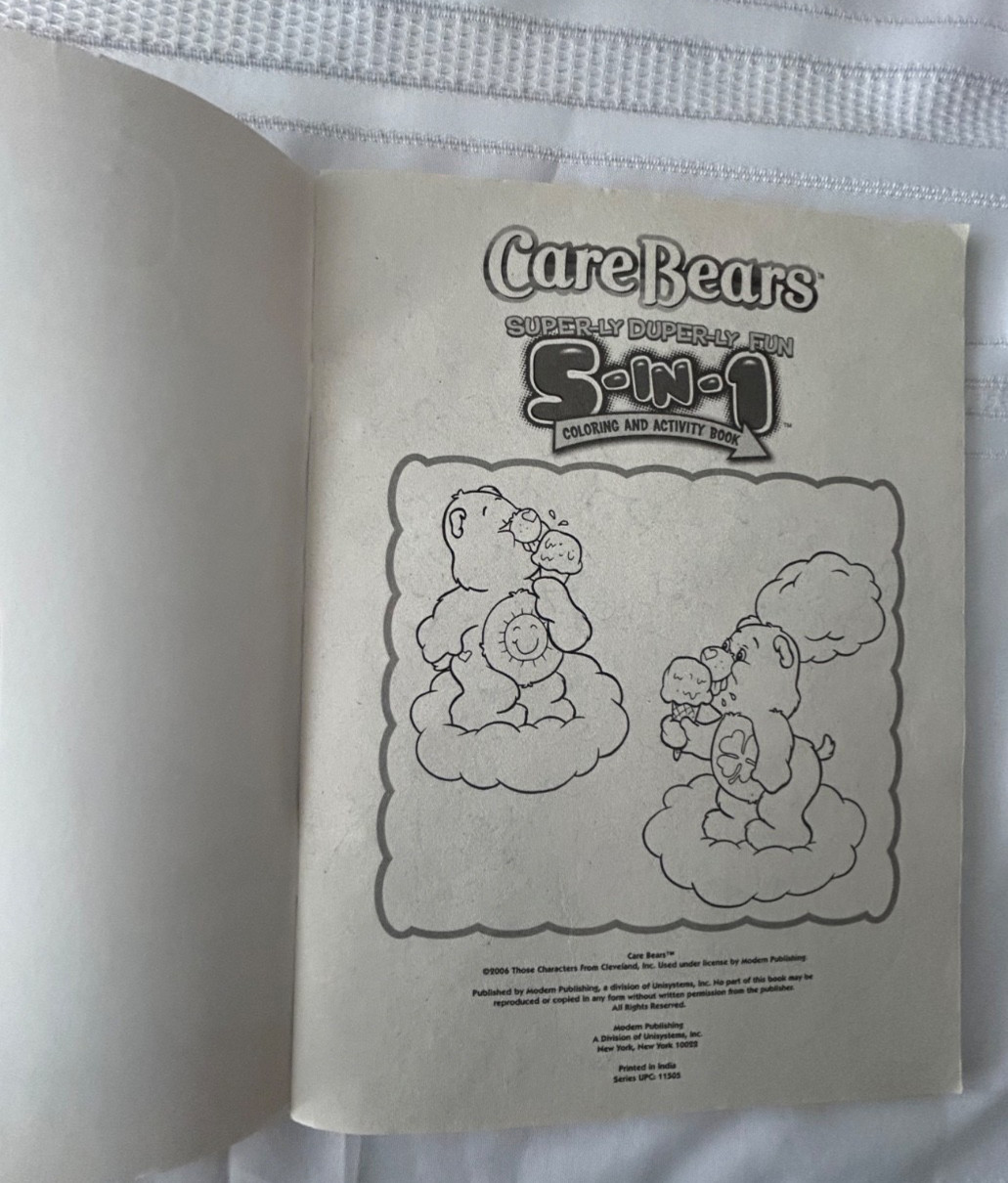 Care Bears 5-in-1 Coloring & Activity Book 2006