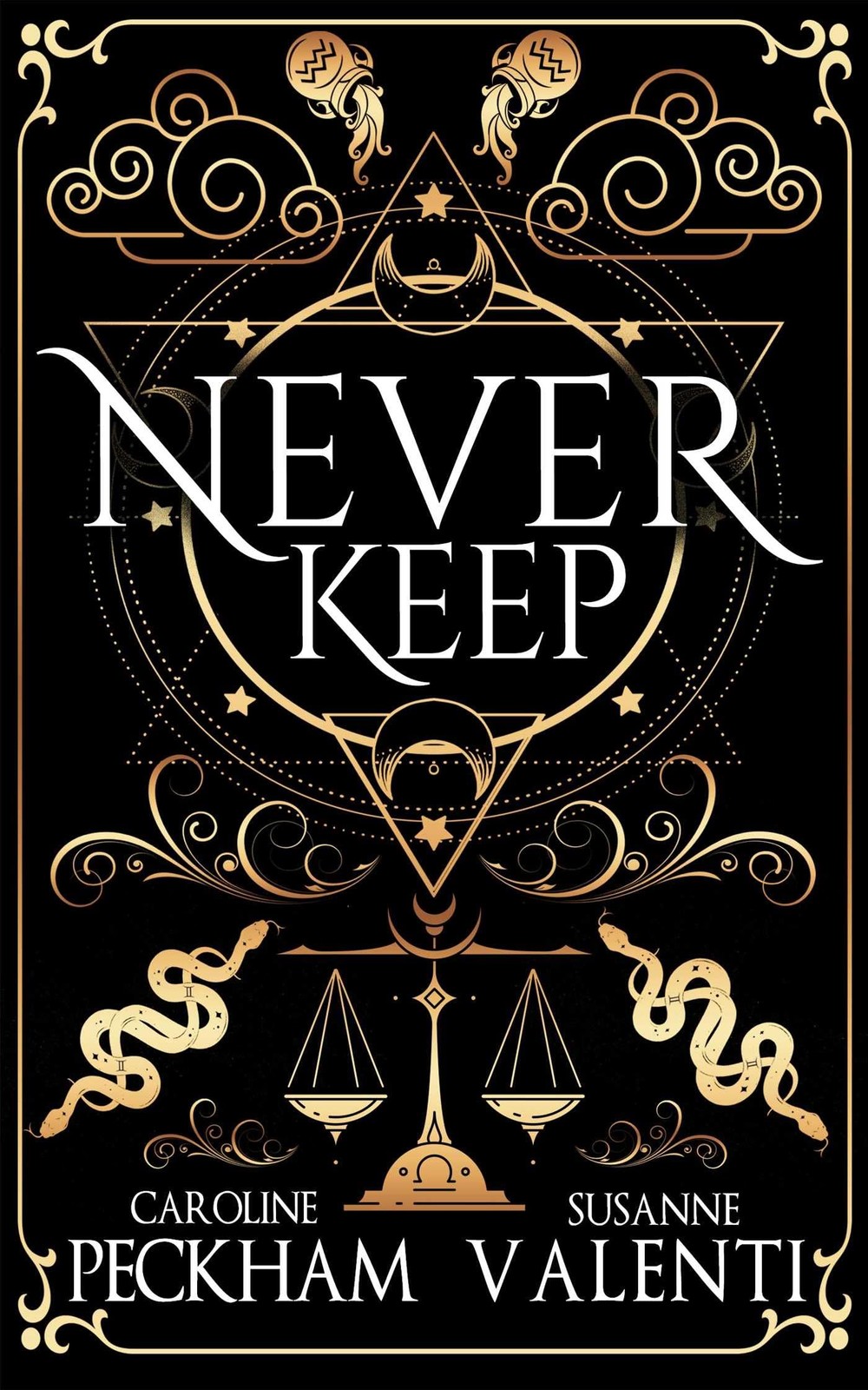 Never Keep (Book 1 in the Sins of the Zodiac series) – hardcover Peckham, Ca…