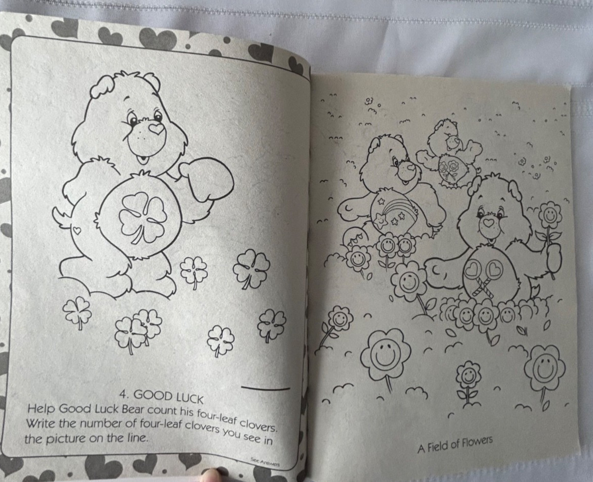 Care Bears 5-in-1 Coloring & Activity Book 2006