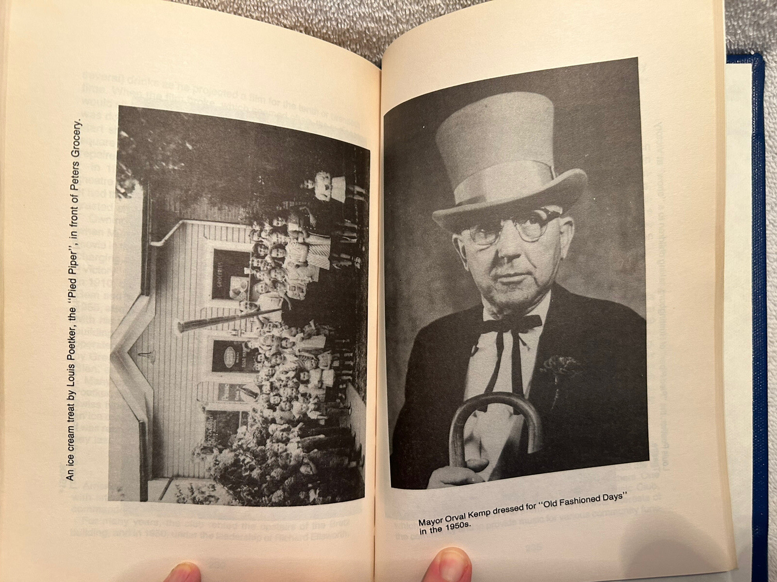 Vtg. Book History Of Huntingburg IN 1987 By Hugo C. Songer 288 Pages Illustrated