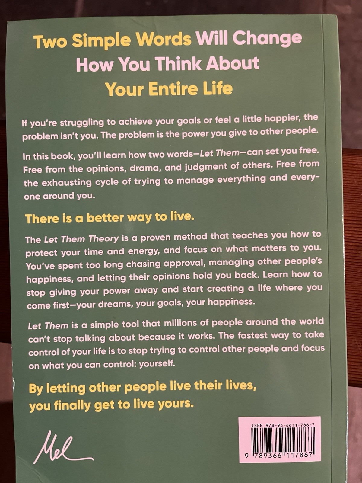The Let Them Theory : A Life-Changing Tool That Millions of People – PB VG- LN