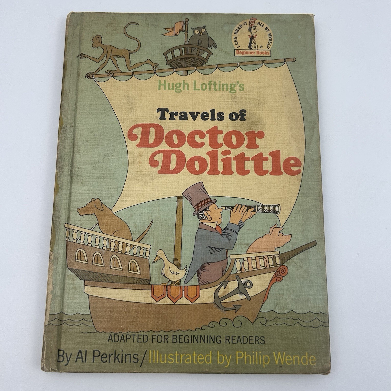 Vintage Children’s Book Lot 7pc Oz Pooh Dolittle Rand McNally 1940s–60s READ
