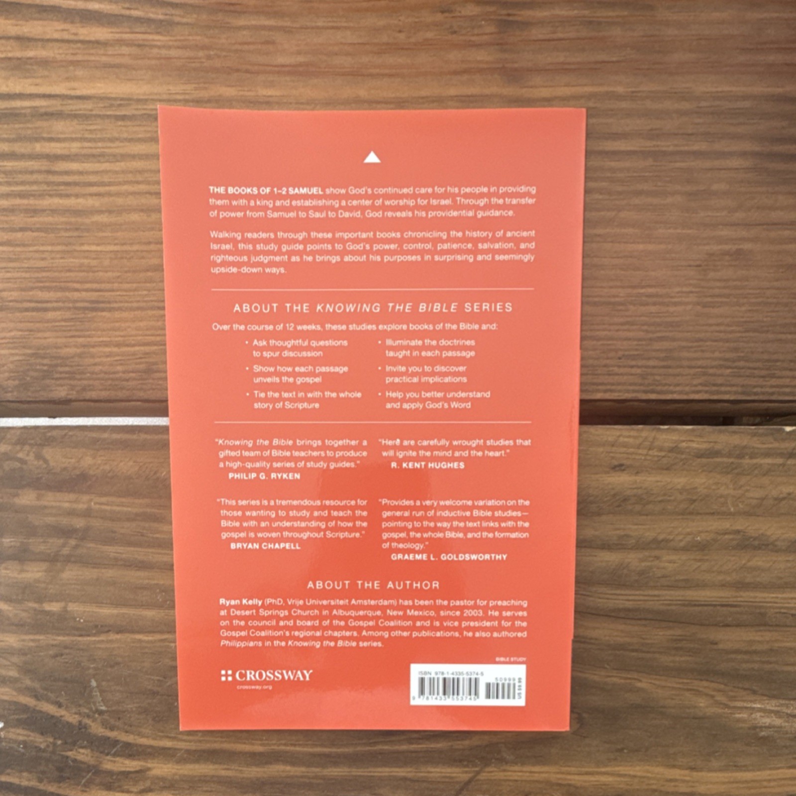 Knowing the Bible 1-2 Samuel: 12-Week Study PB by Ryan Kelly, Crossway 2018