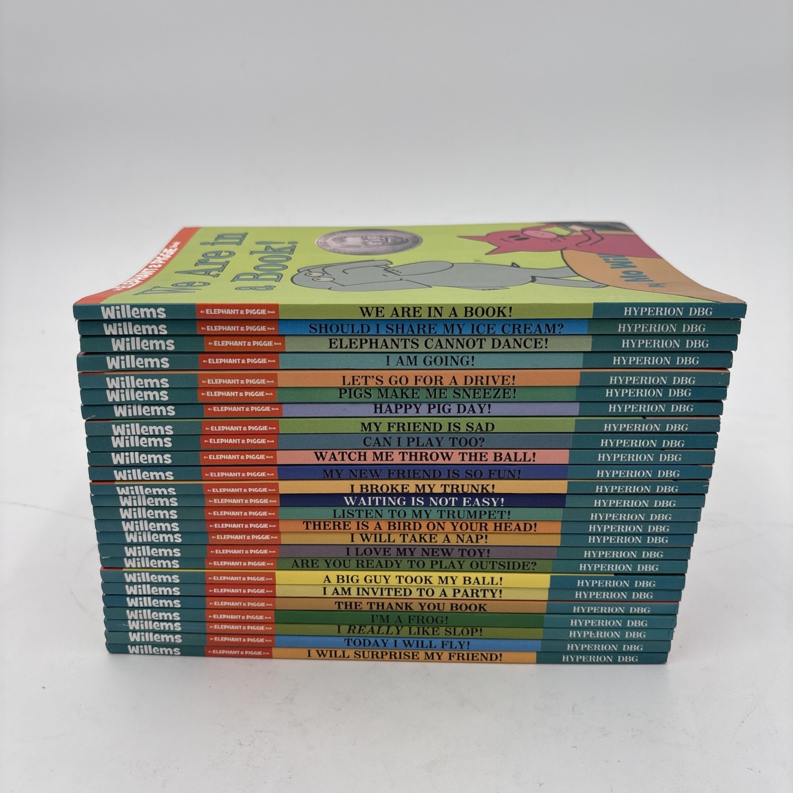 Elephant & Piggie 25 Book Set Mo Willems Collection – Like New – Free Ship