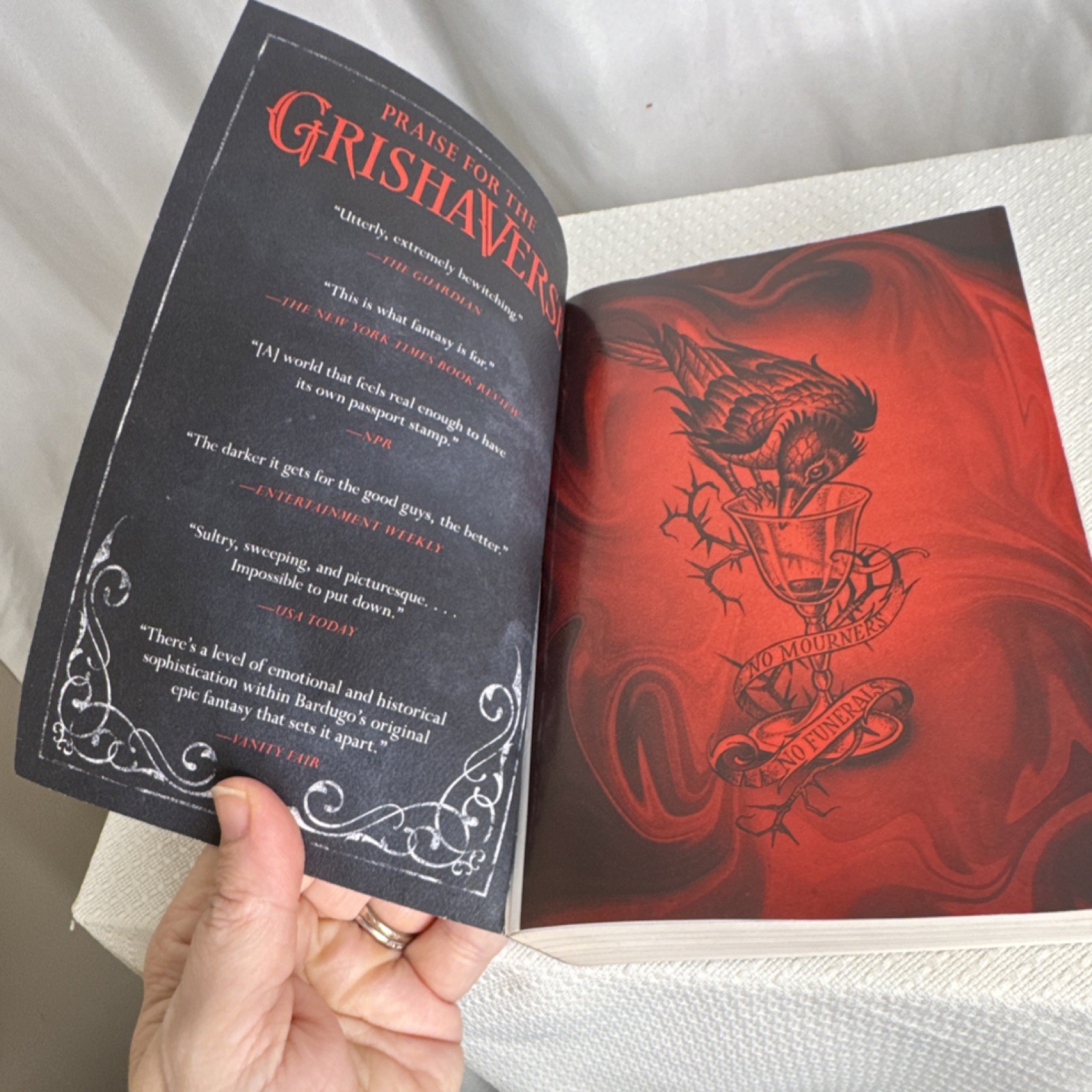 Square Fish Six of Crows Paperback 2018 Leigh Bardugo Fantasy Novel