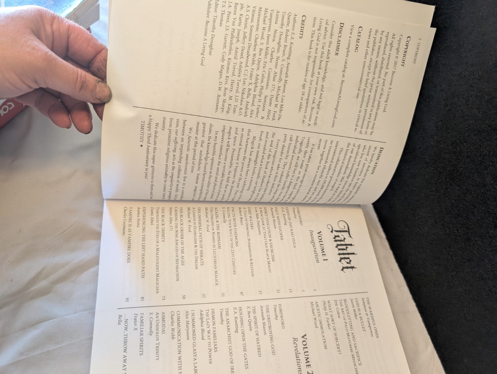 Anthology Sorcery: Three Grimoires In One – Become A Living God Volumes 1 2 3