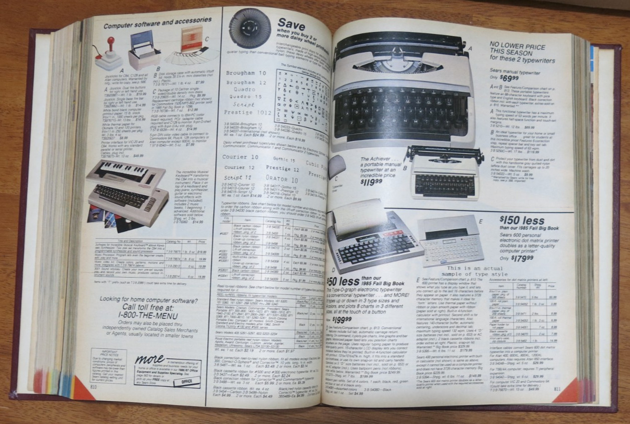 Celebrating Sears New Century 1886-1986, HB Catalog Book, over 1,200 pages, Fair