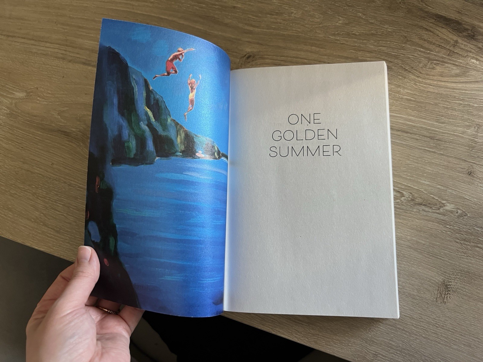 One Golden Summer Carley Fortune First Edition 1st Printing 2025 Paperback Roman