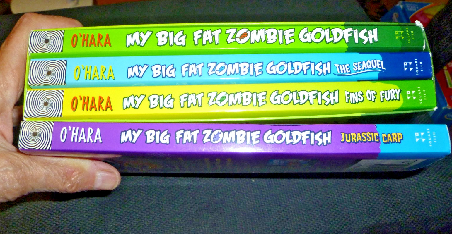 My Big Fat Zombie Goldfish Box Set + 1 (total 4 books) Mo O’Hara Square Fish NY