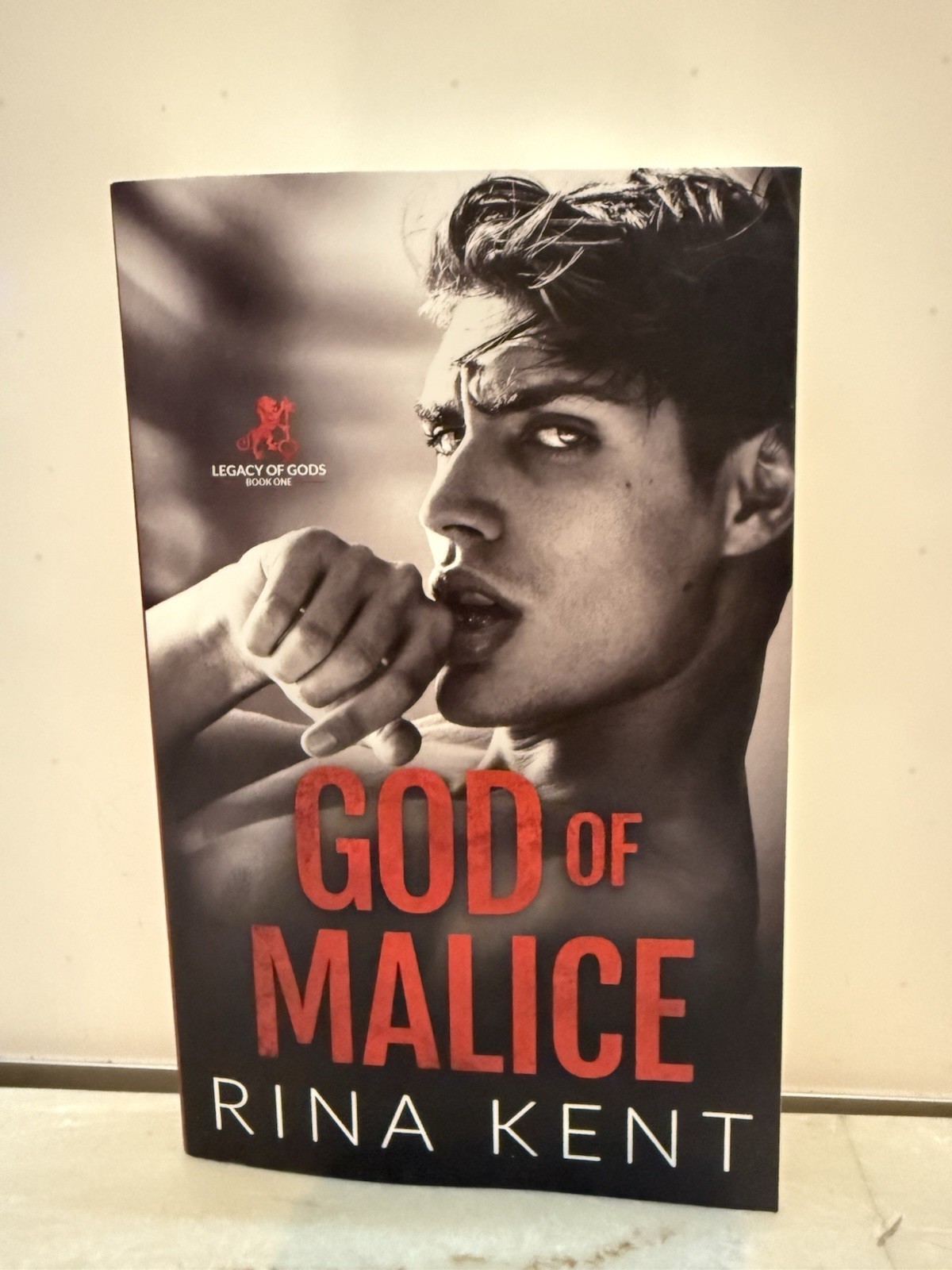 1st Ed Trade Paperback July 2022 God of Malice (Legacy of Gods #1) by Rina Kent
