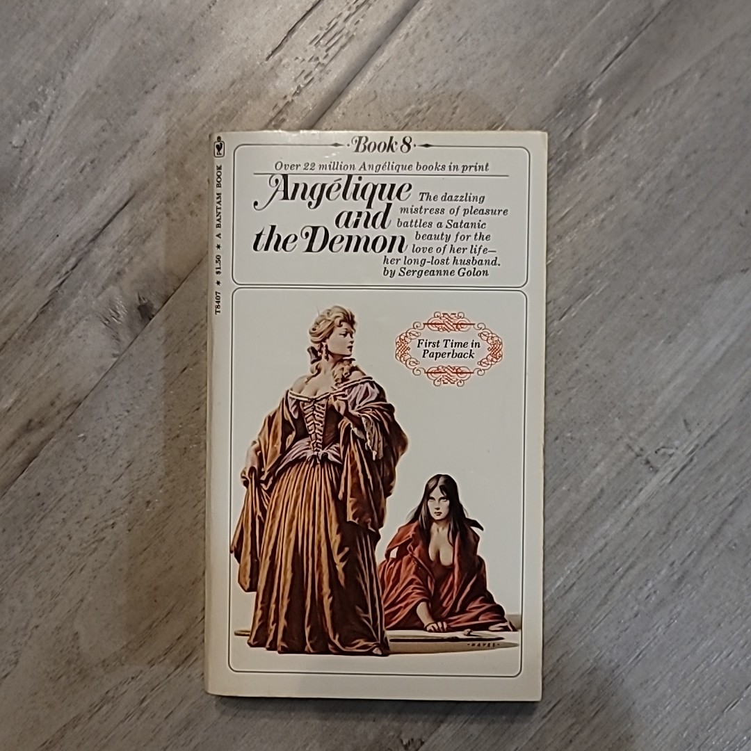 Angelique full series PB 1 – 9 complete lot Golon Bantam romance OOP French VTG