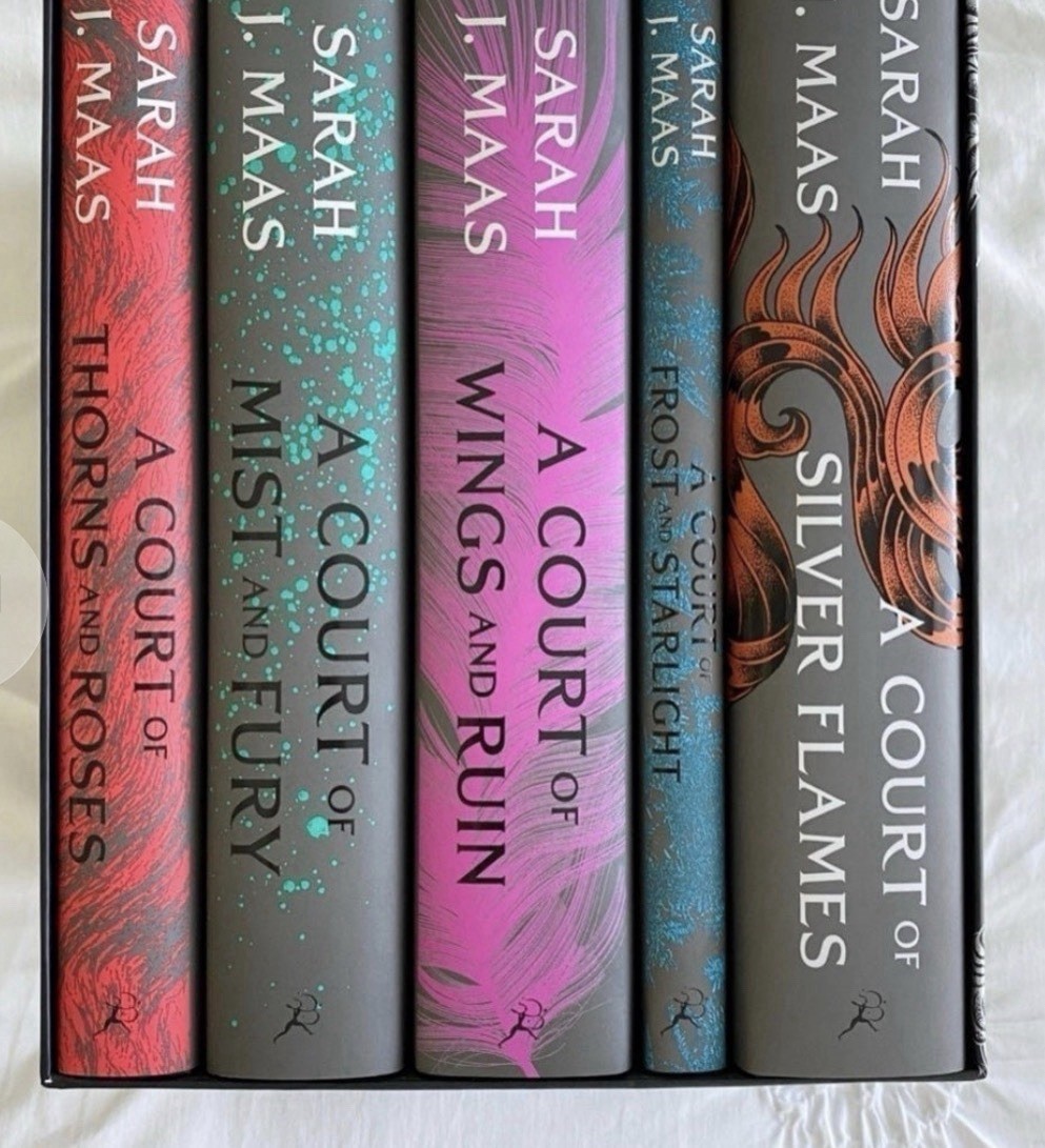 Court of Thorns and Roses Hardcover 5 Books Set by Sarah J. Maas (New)