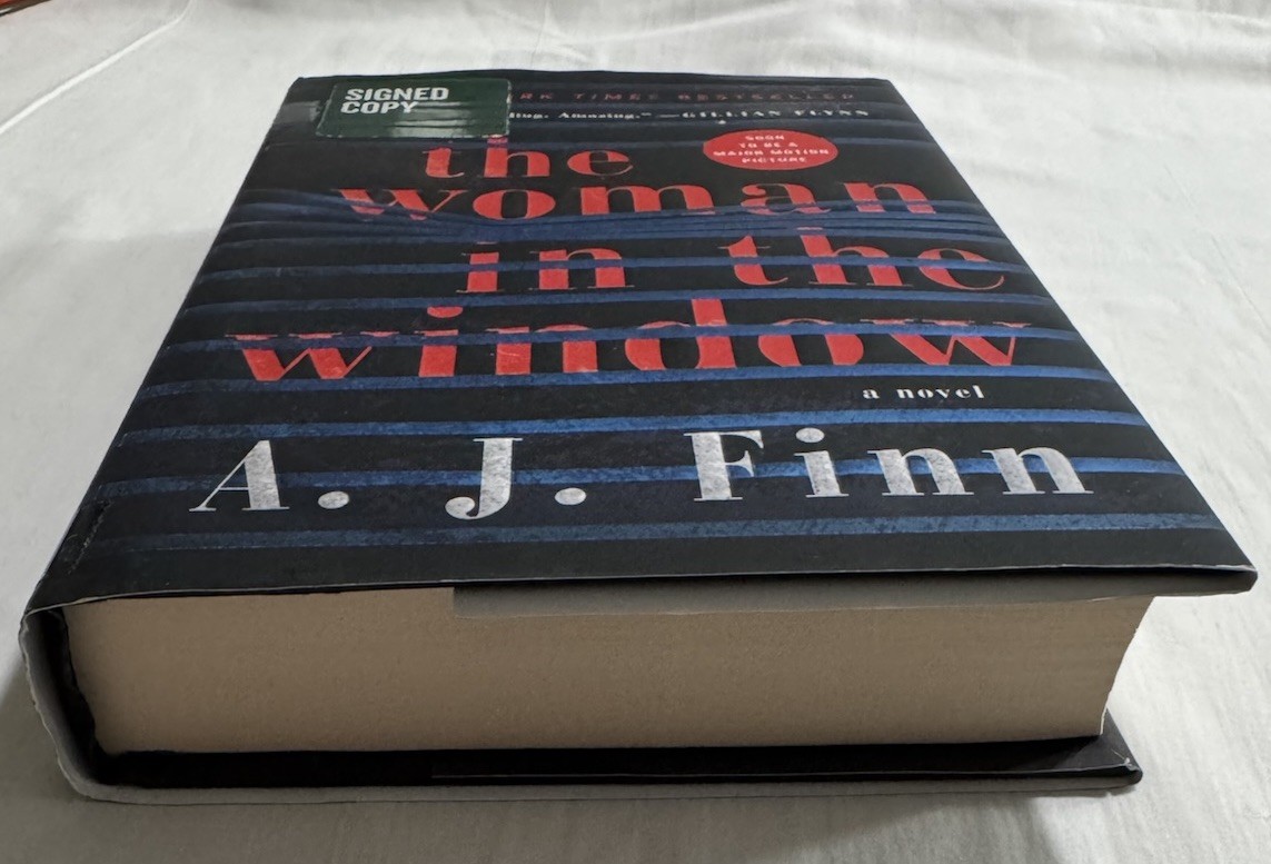 A J Finn The Woman In The Window Signed Special First Edition 2018 Hardcover